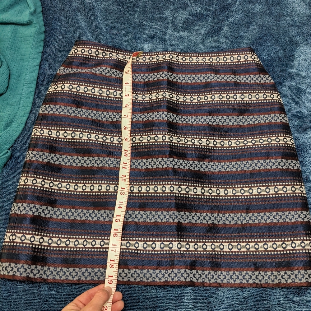 LOFT Striped Skirt